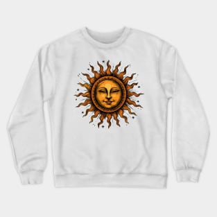 Celestial Sun Crewneck Sweatshirt